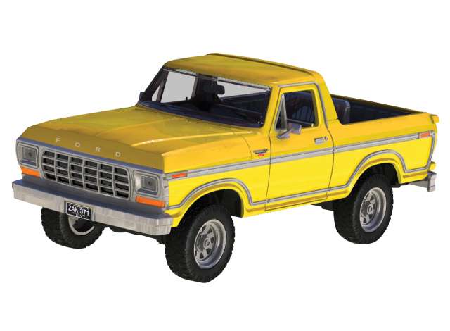 Ford Bronco Open Top 1978 Geel - 1:24