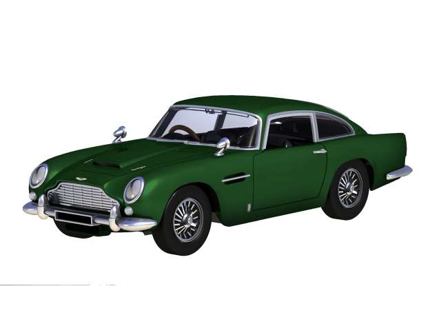 Aston Martin DB5 Groen - 1:24