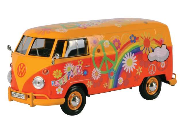 Volkswagen T1 Delivery Van - Flower Power