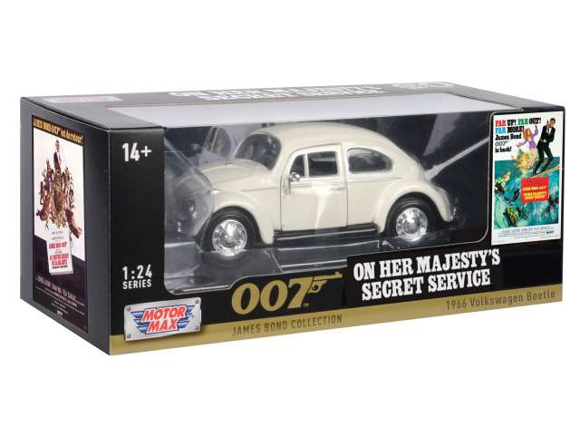 Volkswagen Kever 1966 Creme James Bond - 1:24