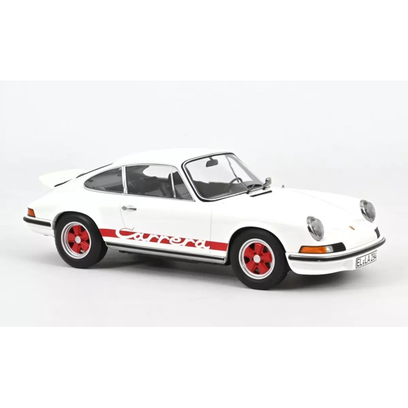 Porsche 911 Carrera RS 2.7 1973 Wit/Rood - 1:12