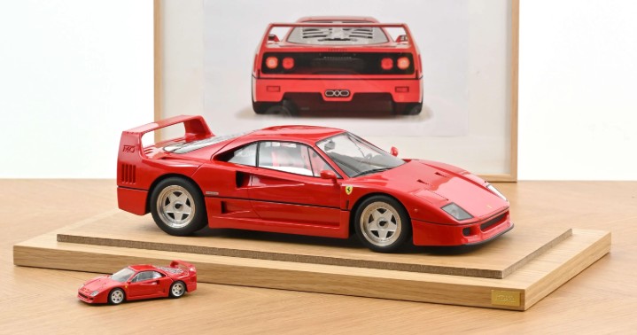 Ferrari F40 1987 Rood - 1:12