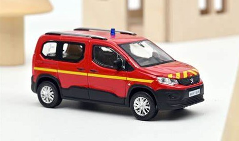 Peugeot Rifter Pompiers 2019 - 1:43
