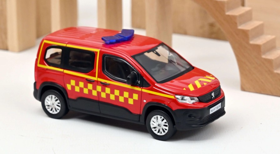 Peugeot Rifter 2019 Pompiers - 1:43