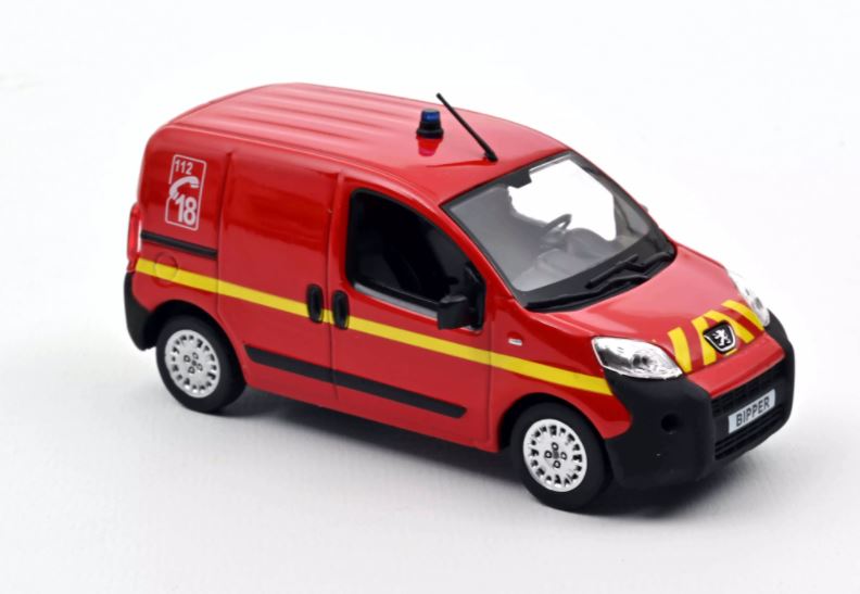 Peugeot Bipper 2009 Pompiers - 1:43