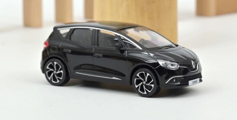 Renault Scenic 2016 Zwart - 1:43