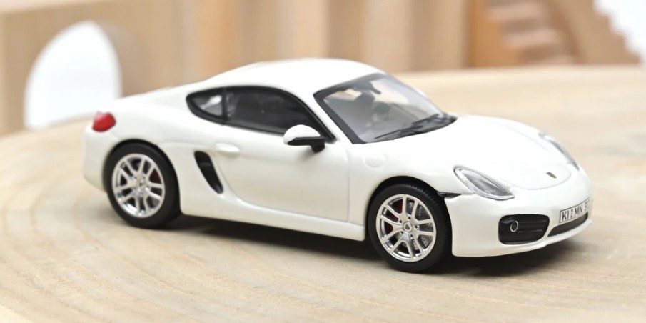 Porsche Cayman S 2013 Wit - 1:43