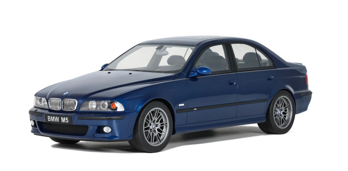 BMW M5 (E39) 1998 Blauw - 1:12