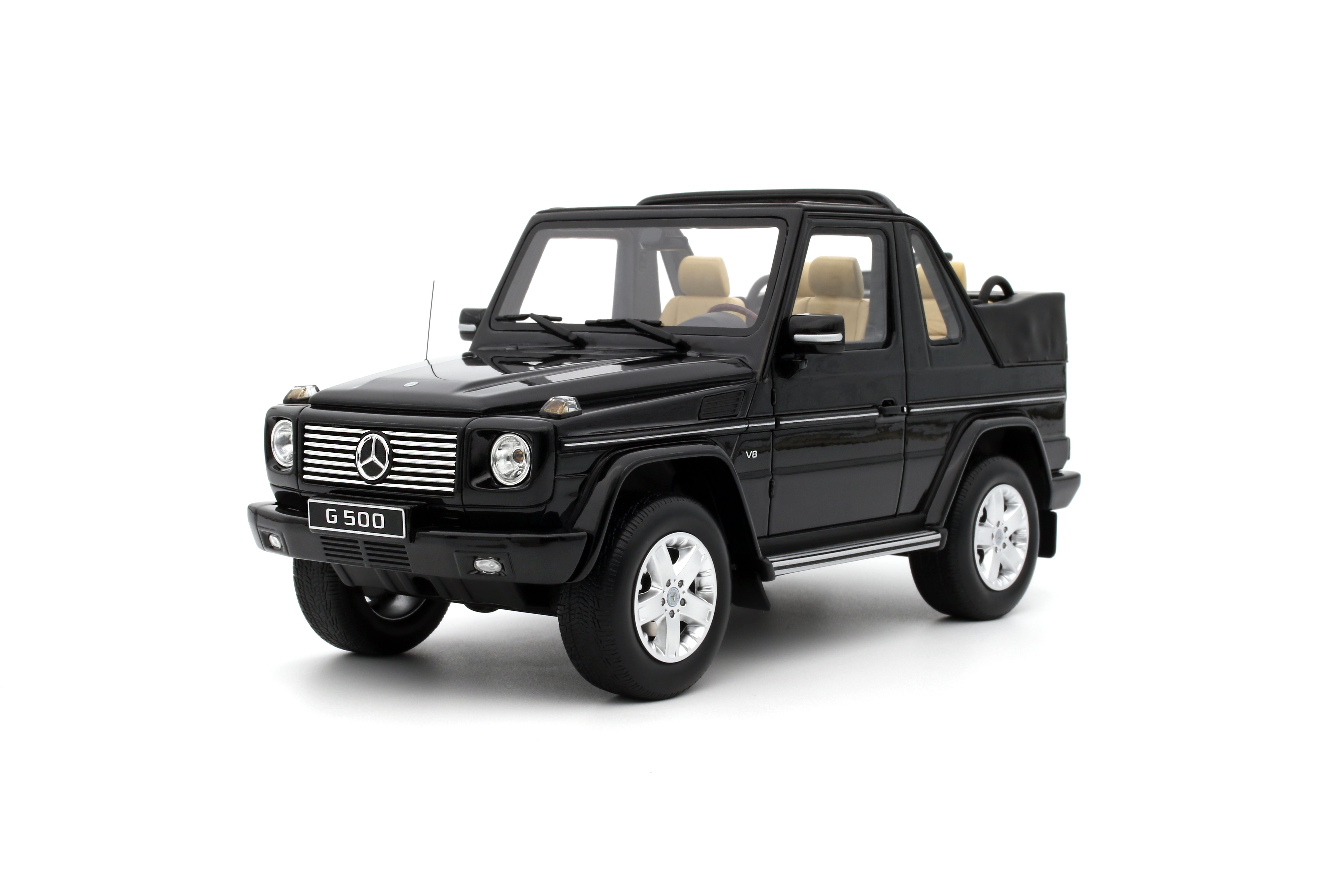 Mercedes-Benz G500 Cabriolet 2007 Zwart - 1:18