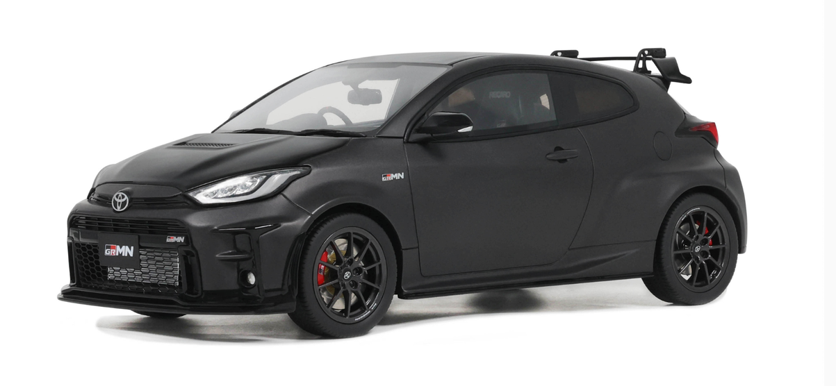 Toyota Yaris GR Circuit Package 2022 Zwart - 1:18