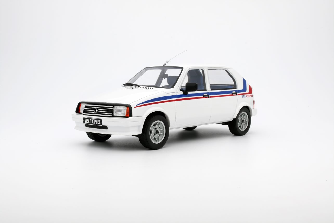 Citroen Visa Trophee Group B 1983 Wit - 1:18
