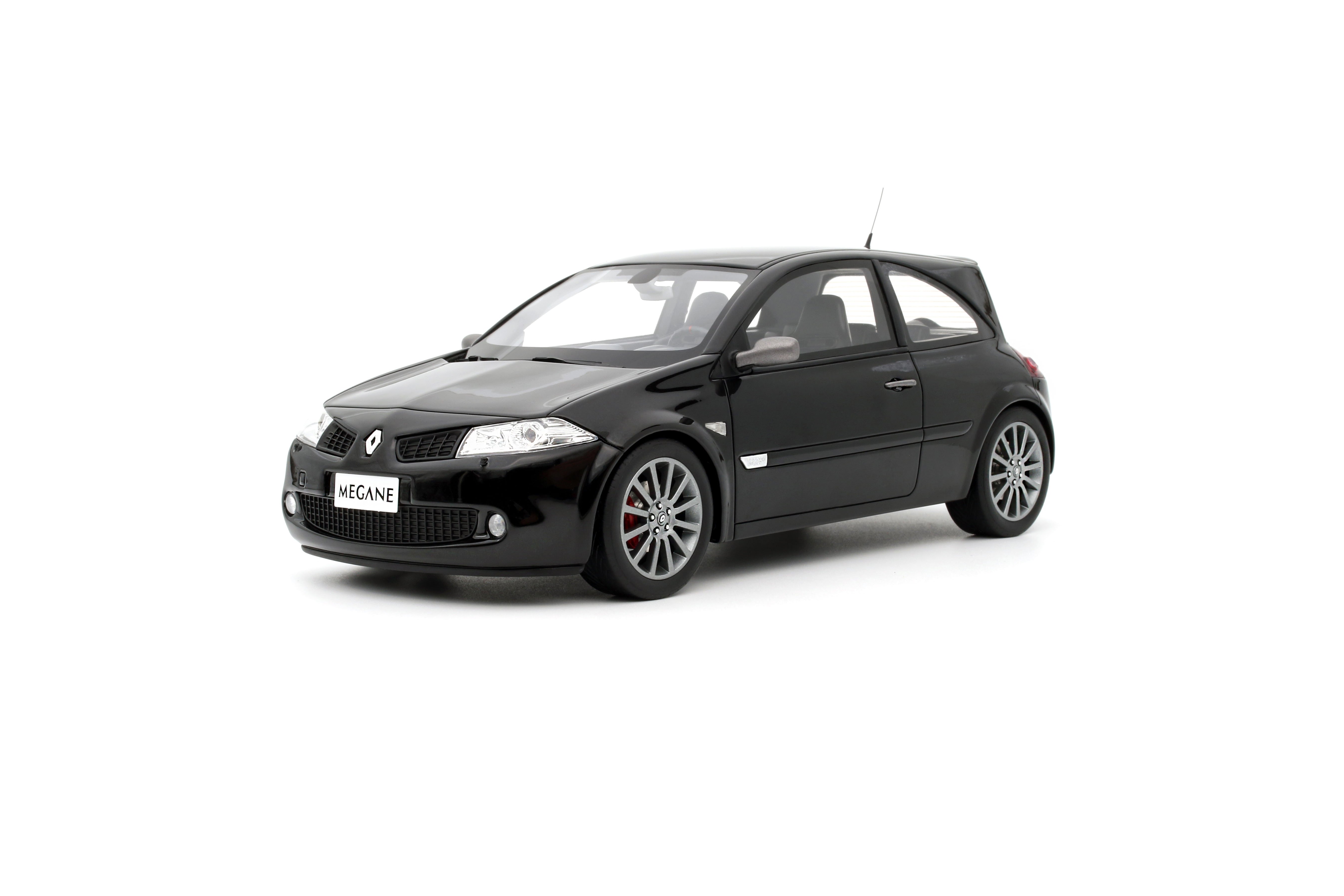 Renault Megane 2 RS Phase 2 2005 Zwart - 1:18