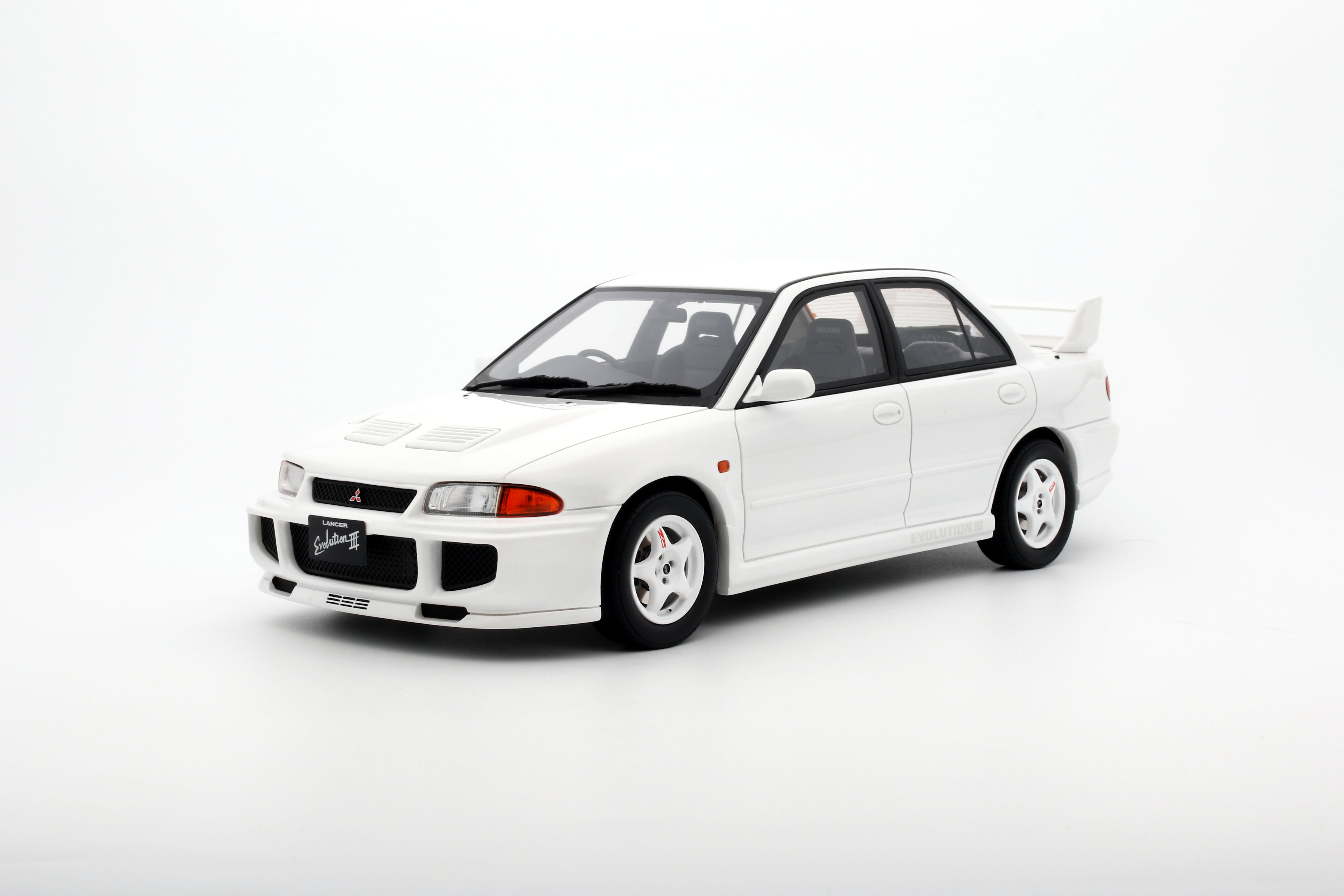 Mitsubishi Lancer Evo III 1995 Wit - 1:18