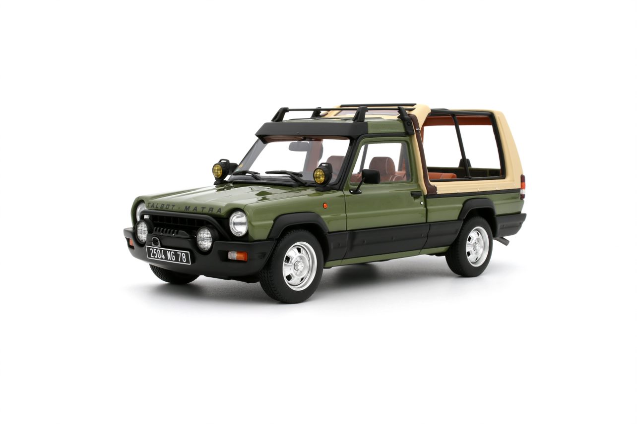 Talbot Matra Rancho Decouvrable 1981 Groen - 1:18