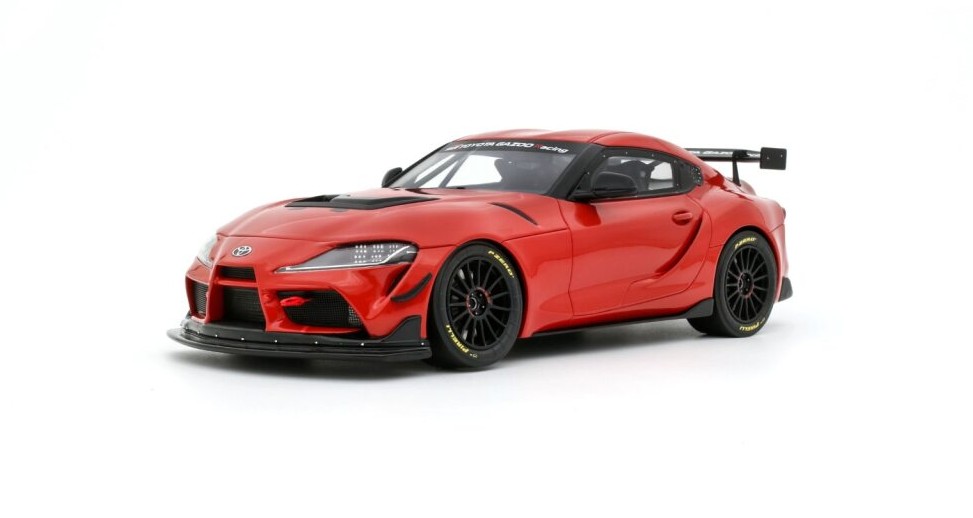 Toyota Supra GT4 100 Edition 2023 Plasma Orange - 1:18