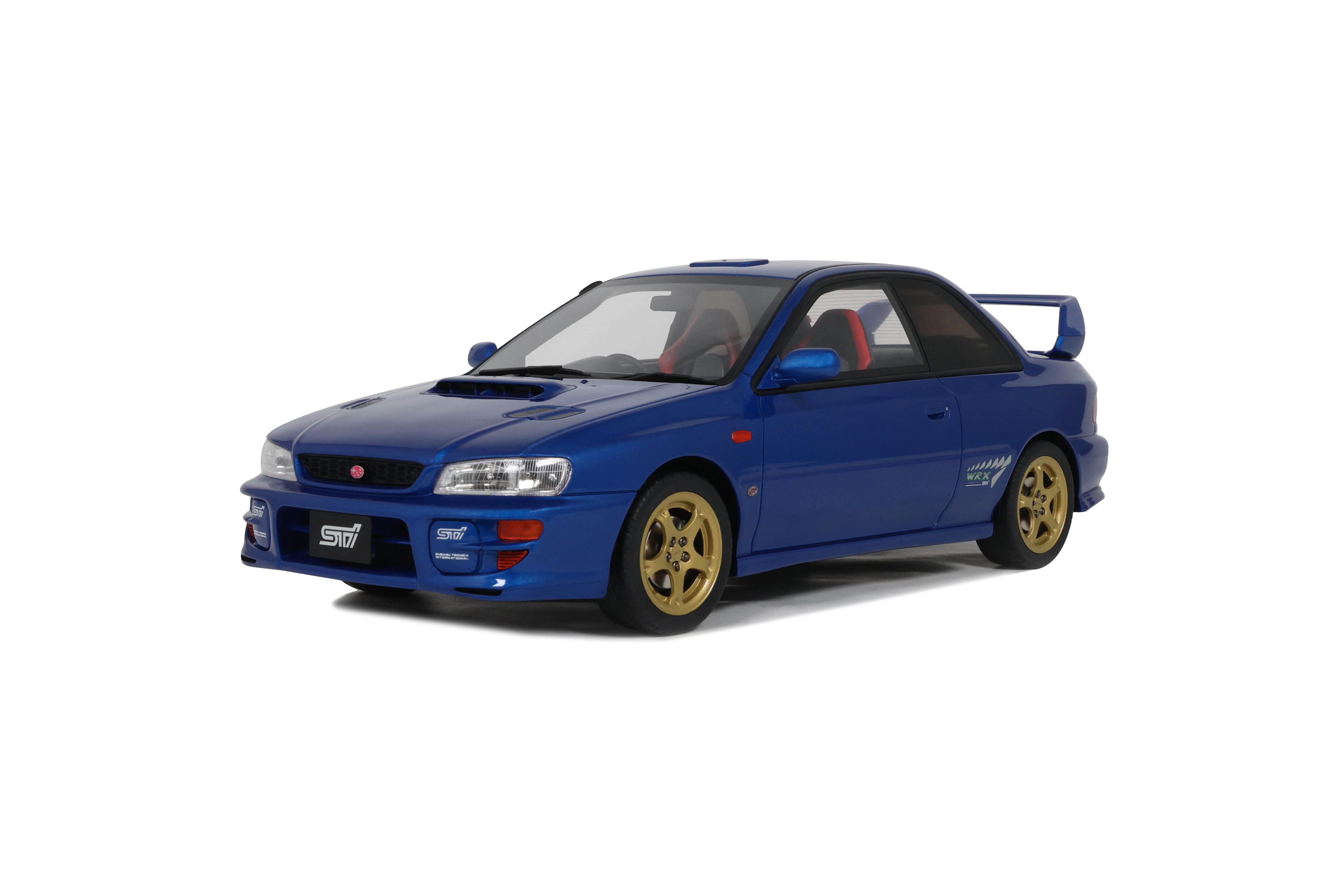 Subaru Impreza WRX Type R STI V Limited 1999 Sonic Blue - 1:18