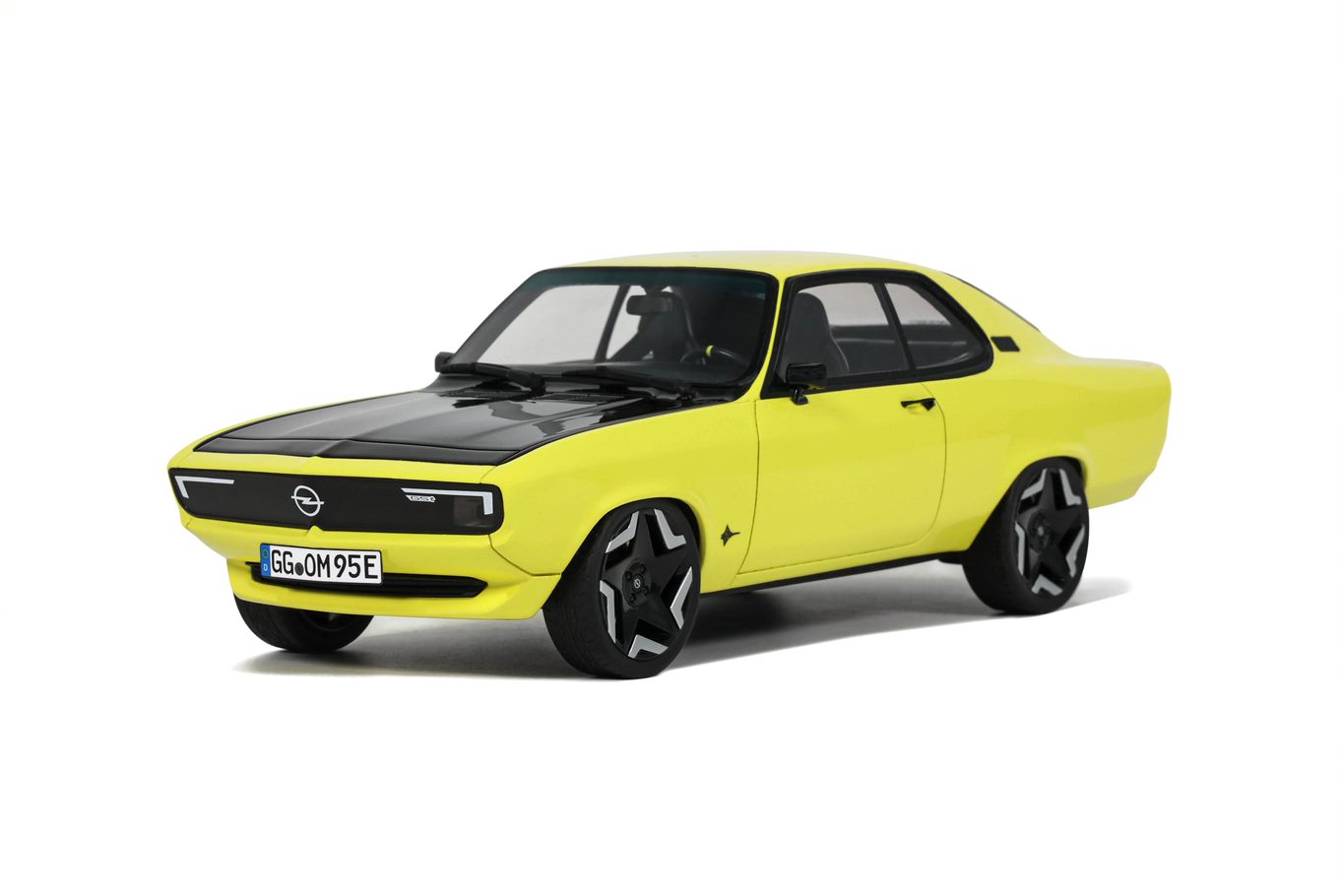 Opel Manta GSE Elektromod 2021 Yellow - 1:18