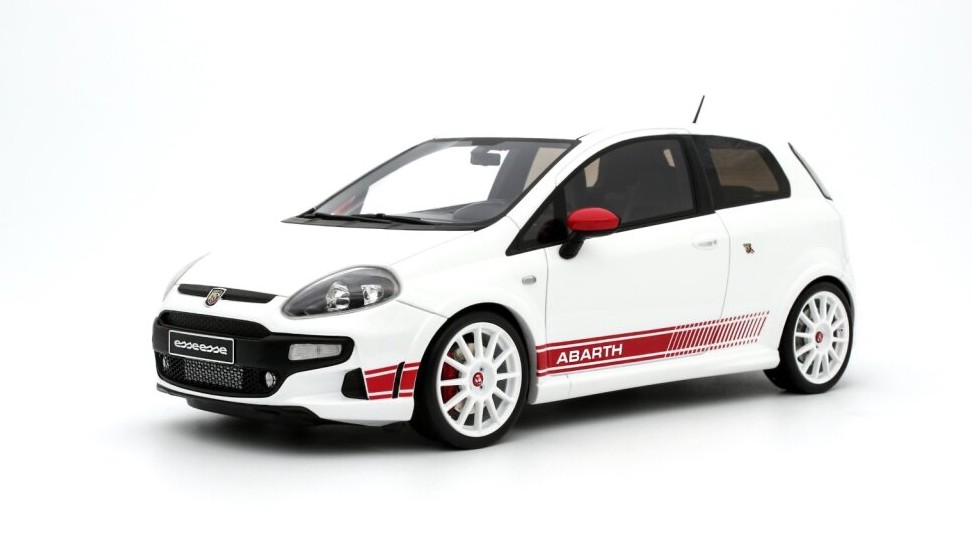 Fiat Punto Abarth Esseesse 2010 Wit - 1:18