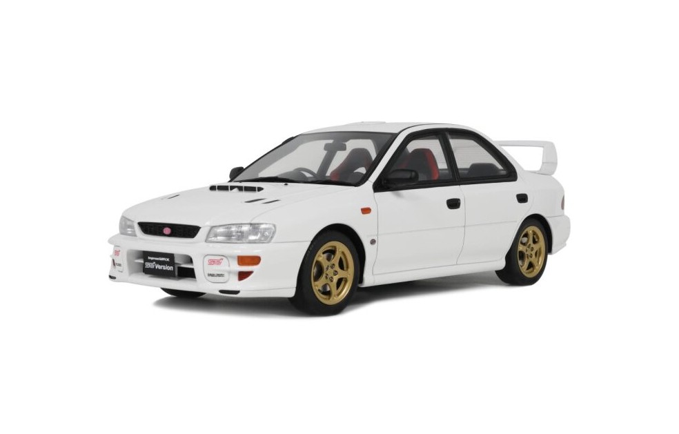 Subaru Impreza WRX Type RA STI 2000 Pure White - 1:18
