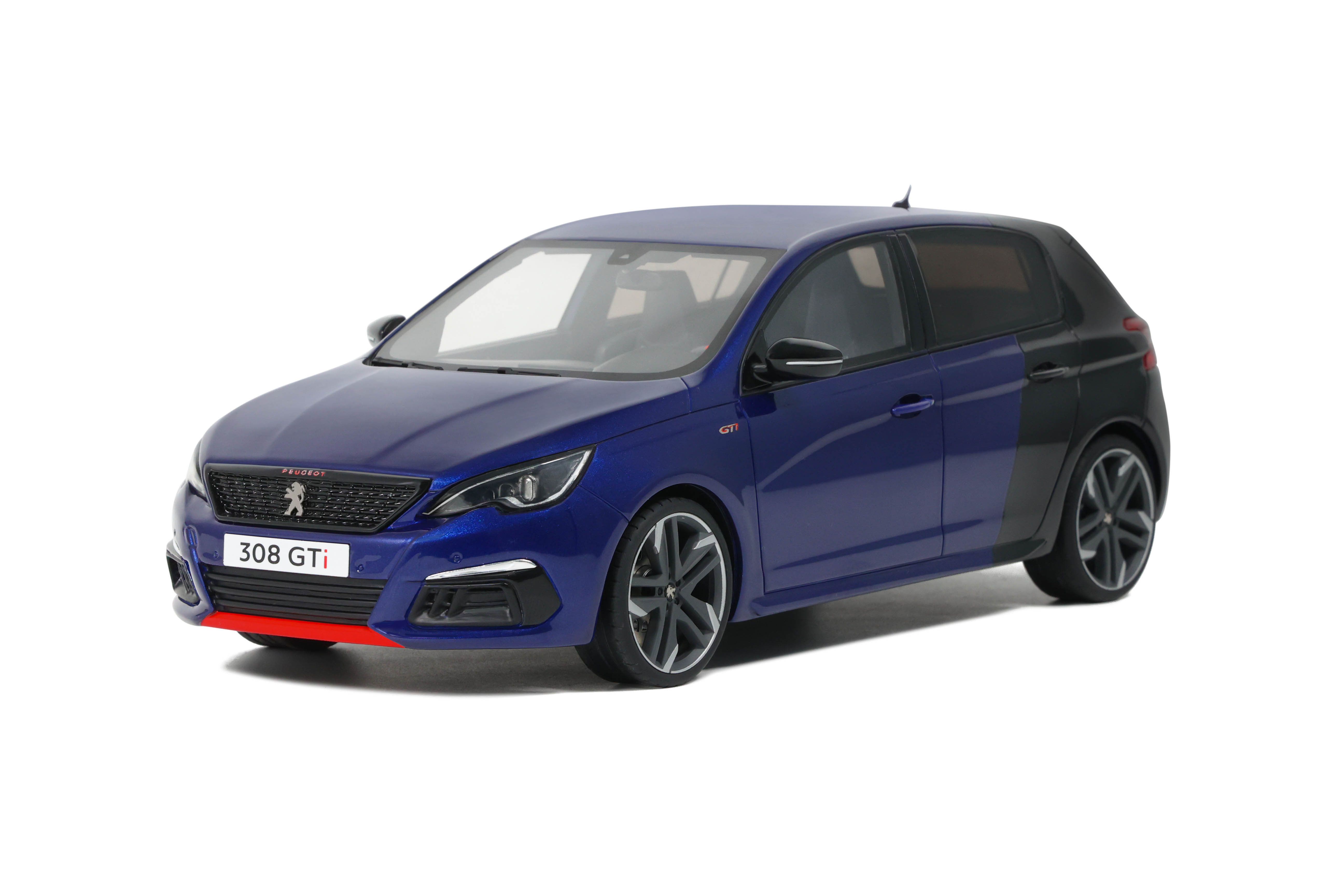 Peugeot 308 GTI 2018 Blauw - 1:18