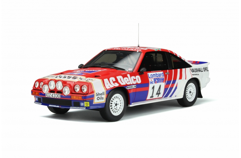 Opel Manta R Red RAC Rally 1985 - 1:18