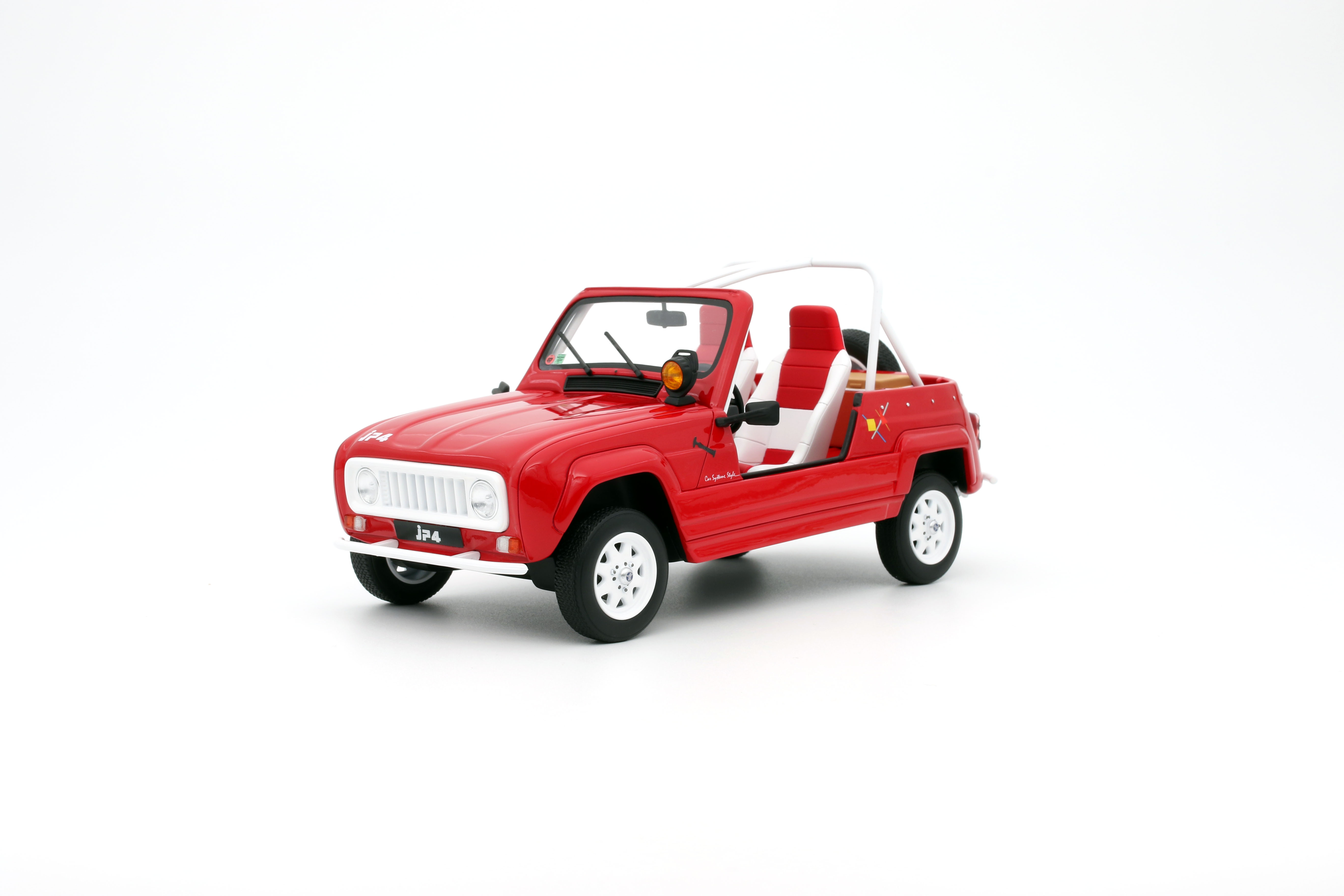 Renault 4L JP4 1987 Rood - 1:18