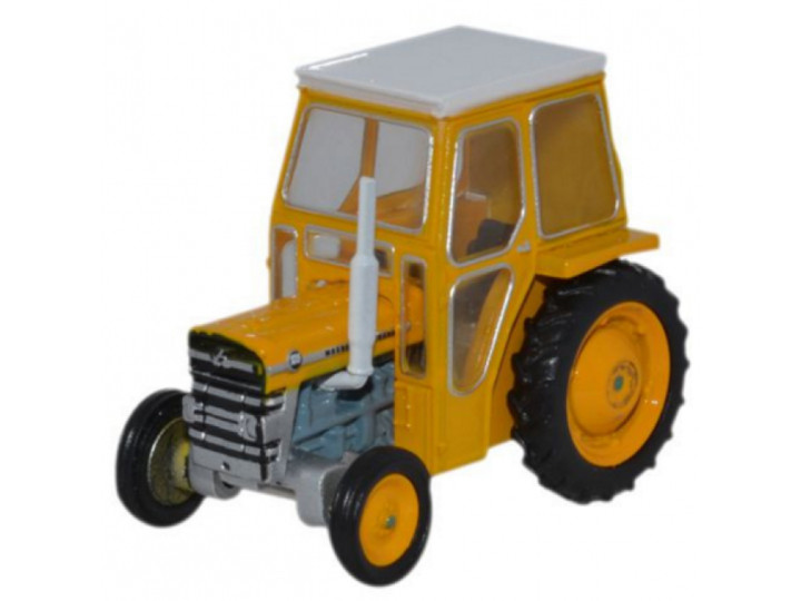 Massey Ferguson 135 met Cabine Geel - 1:76