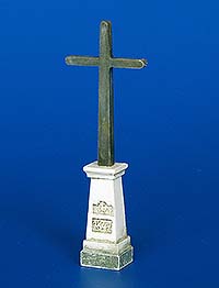 Cross on pedestal