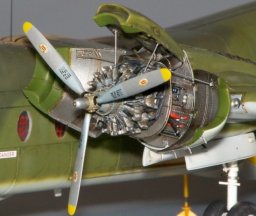 DHC-4 Caribou - Engine set