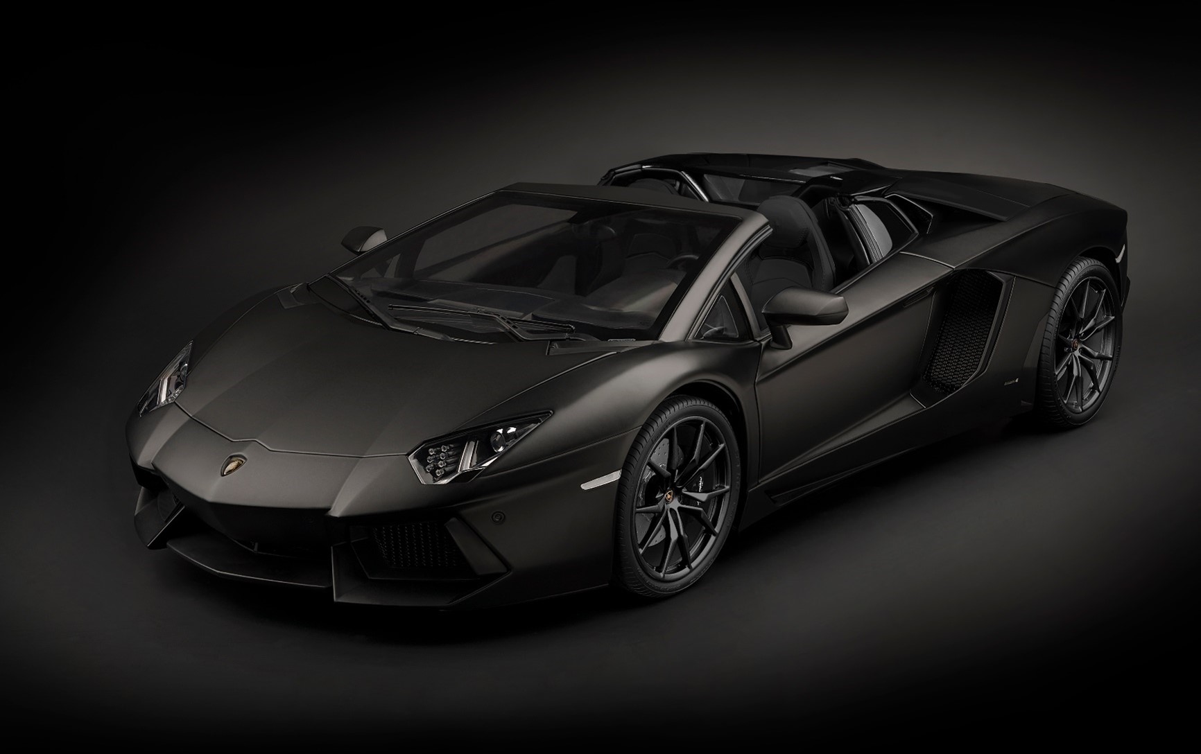 Lamborghini Aventador LP700-4 Roadster Nero Nemesis - 1:8