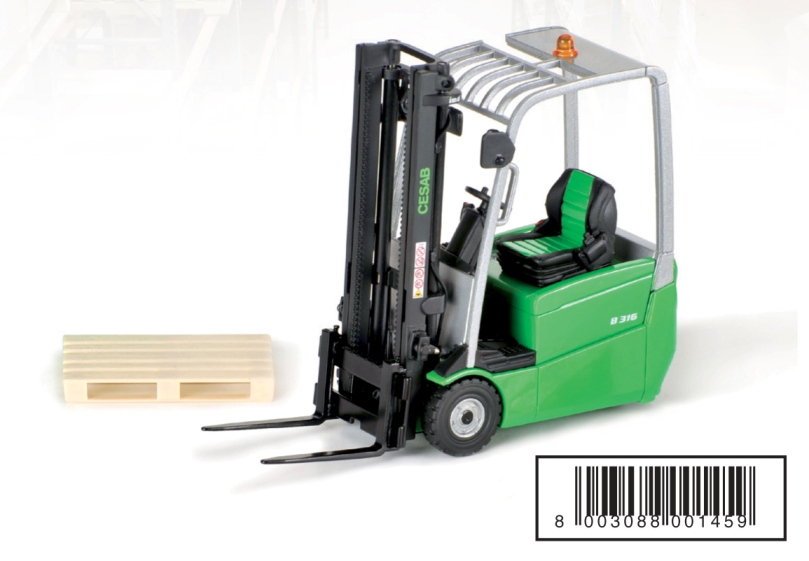 M 316 Cesab Forklift 3-Wheel