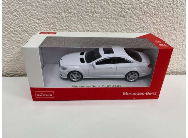 Mercedes-Benz CL63 AMG Wit - 1:43