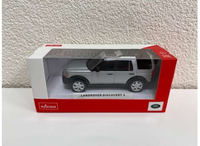 Land Rover Discovery 3 Zilver - 1:43