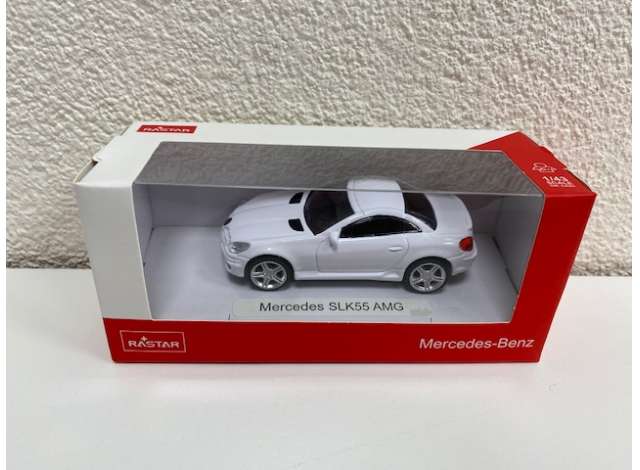 Mercedes-Benz SLK55 AMG Wit - 1:43