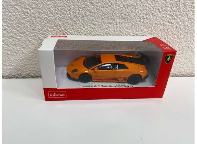 Lamborghini Murcielago LP670-4 SV Oranje/Zwart - 1:43