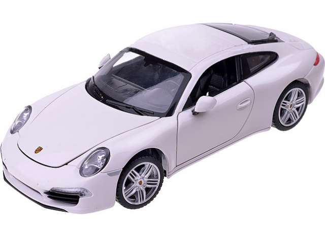 Porsche 911 Carrera Wit - 1:24