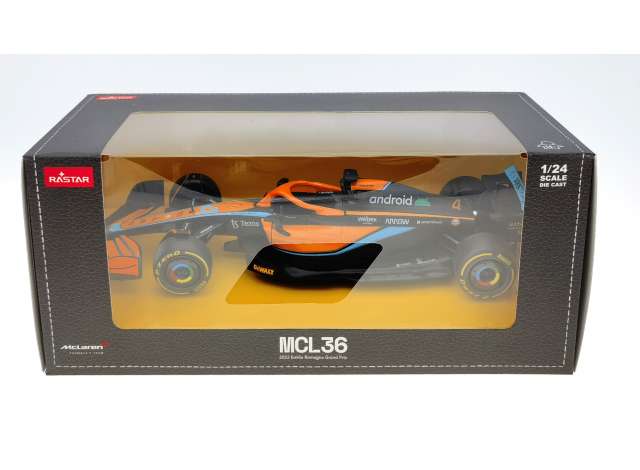 McLaren F1 MCL36 No.4 Emilia Romagna GP 2022 L. Norris - 1:24