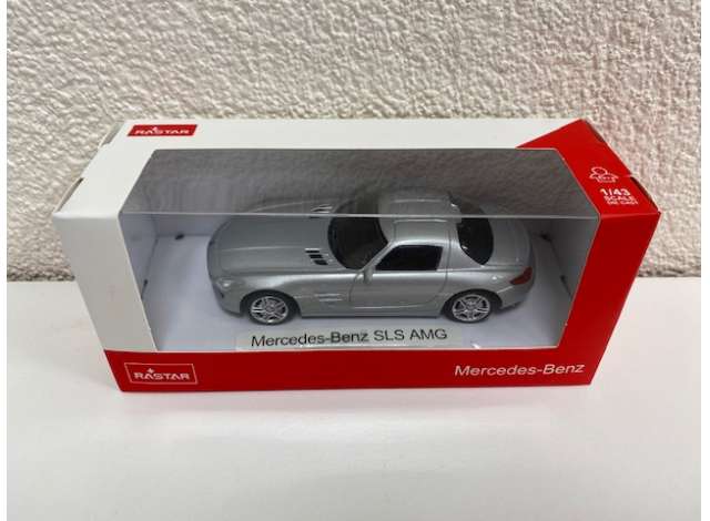 Mercedes-Benz SLS AMG Zilver - 1:43