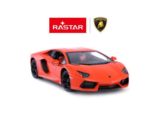 Lamborghini Aventador Oranje - 1:18