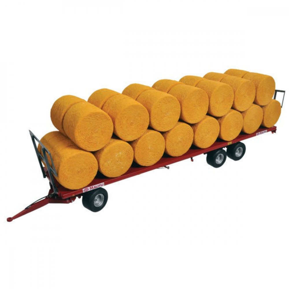Maupu Plattewagen met balen