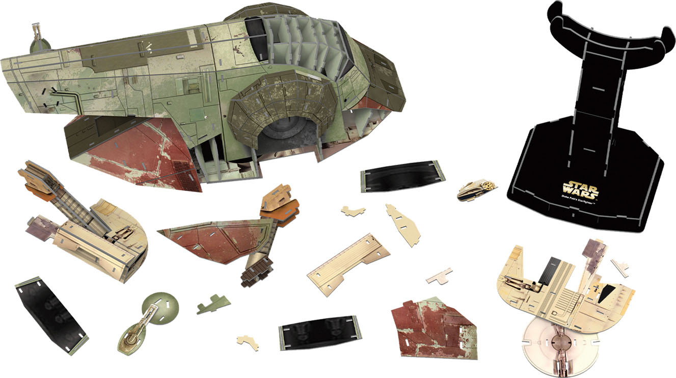 The Mandalorian Boba Fett's Gunship - 3D