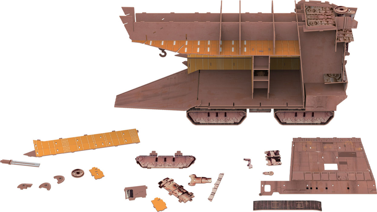 The Mandalorian Sandcrawler - 3D