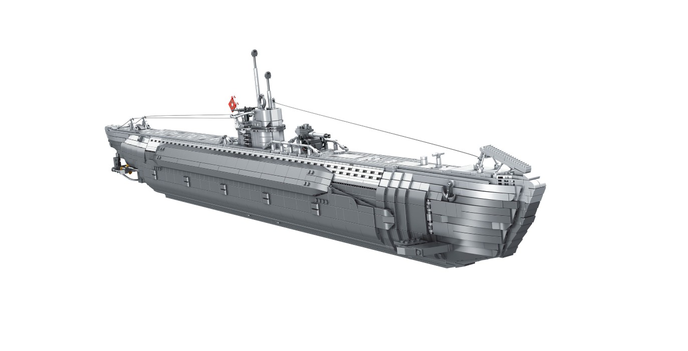 U96 Submarine Das Boot Brick System - 1:56