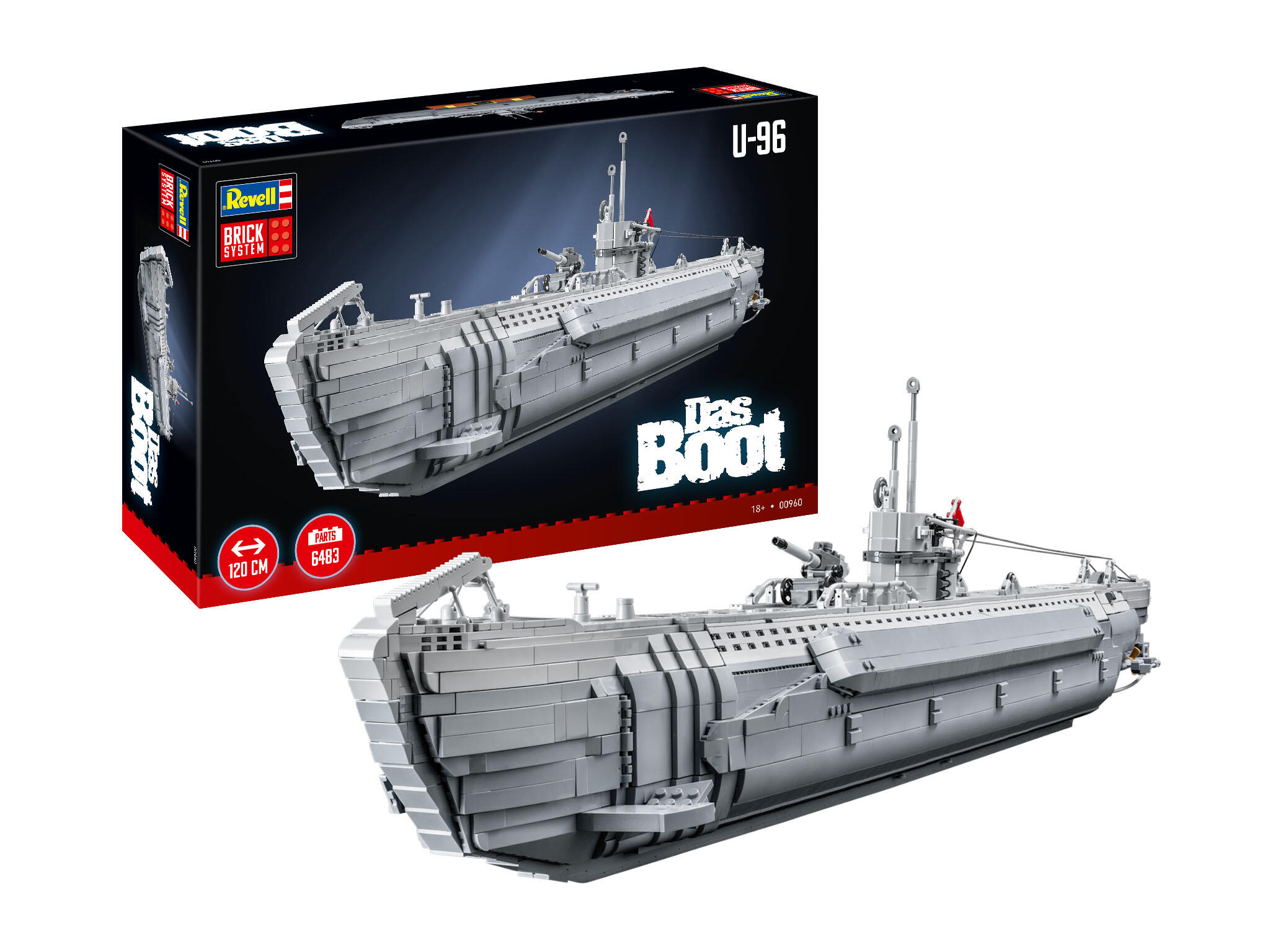 U96 Submarine Das Boot Brick System - 1:56