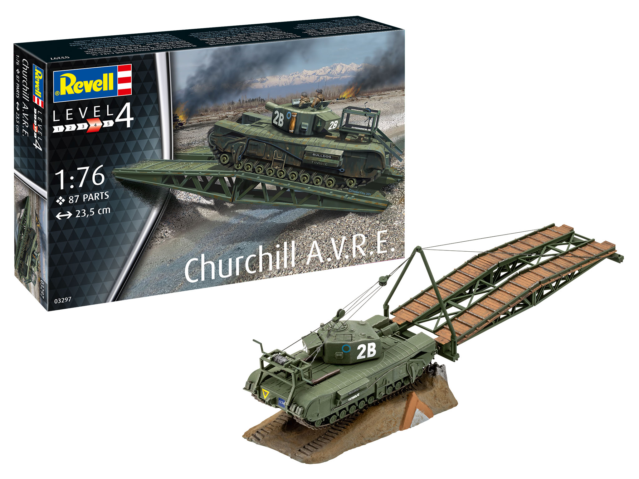 Churchill A.V.R.E. - 1:76