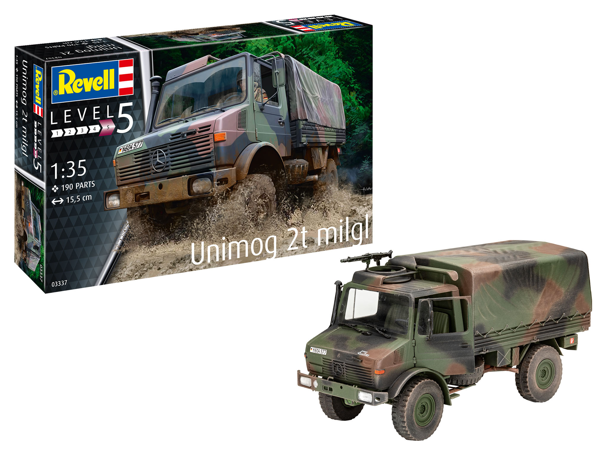 Unimog 2T milgl - 1:35