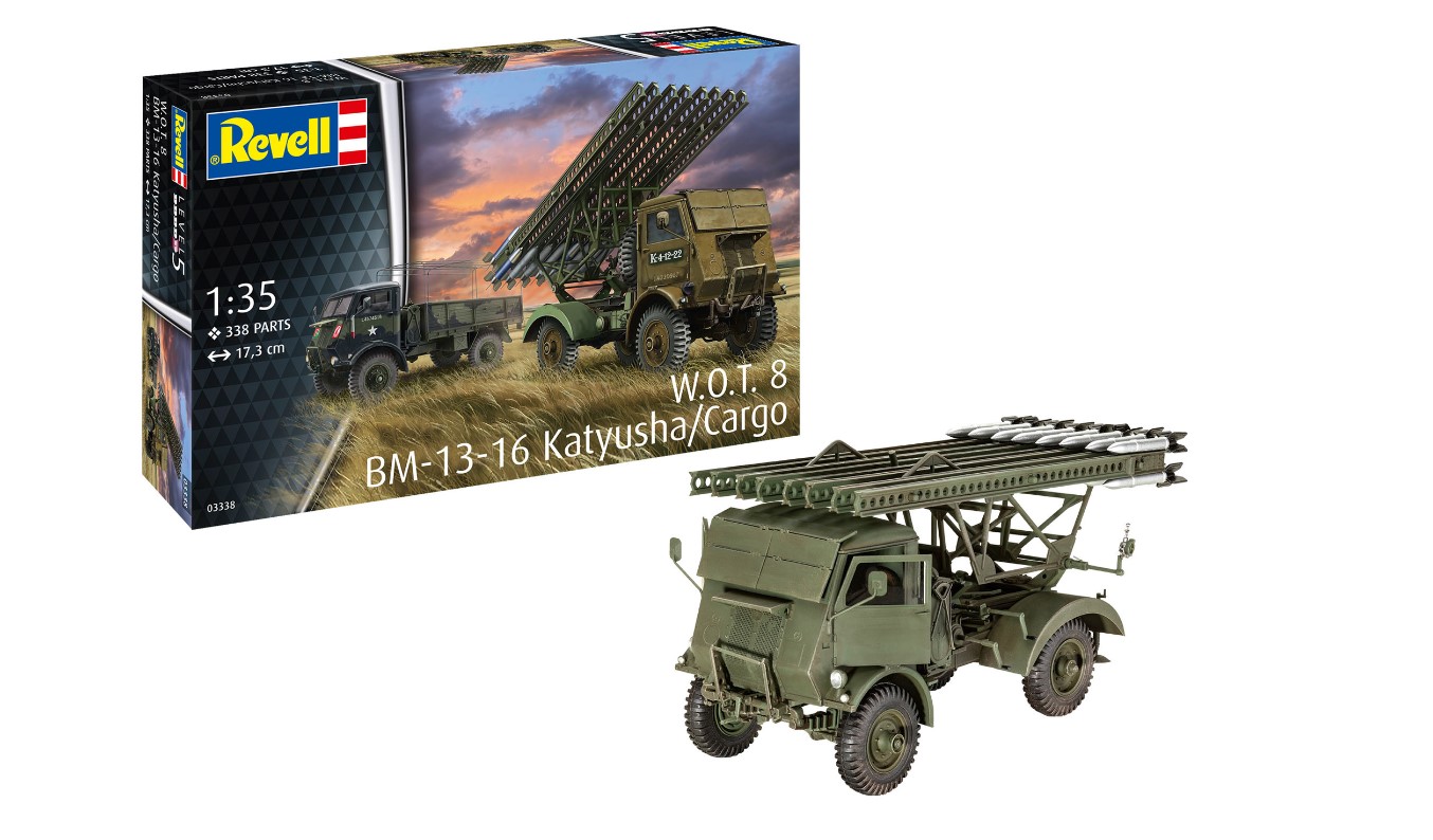 BM-13-16 on W.O.T. 8 Chassis - 1:35