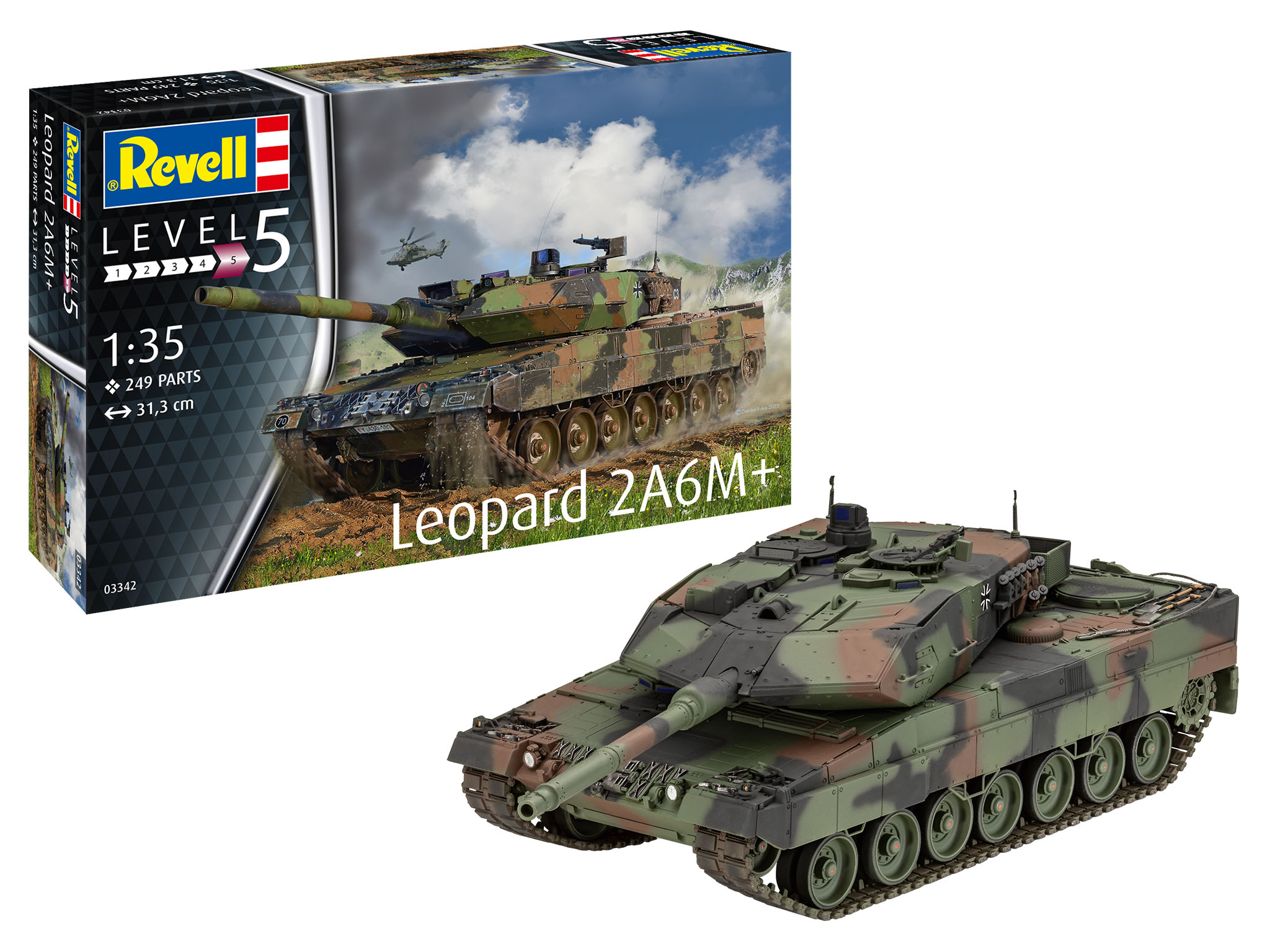 Leopard 2 A6M+ - 1:35