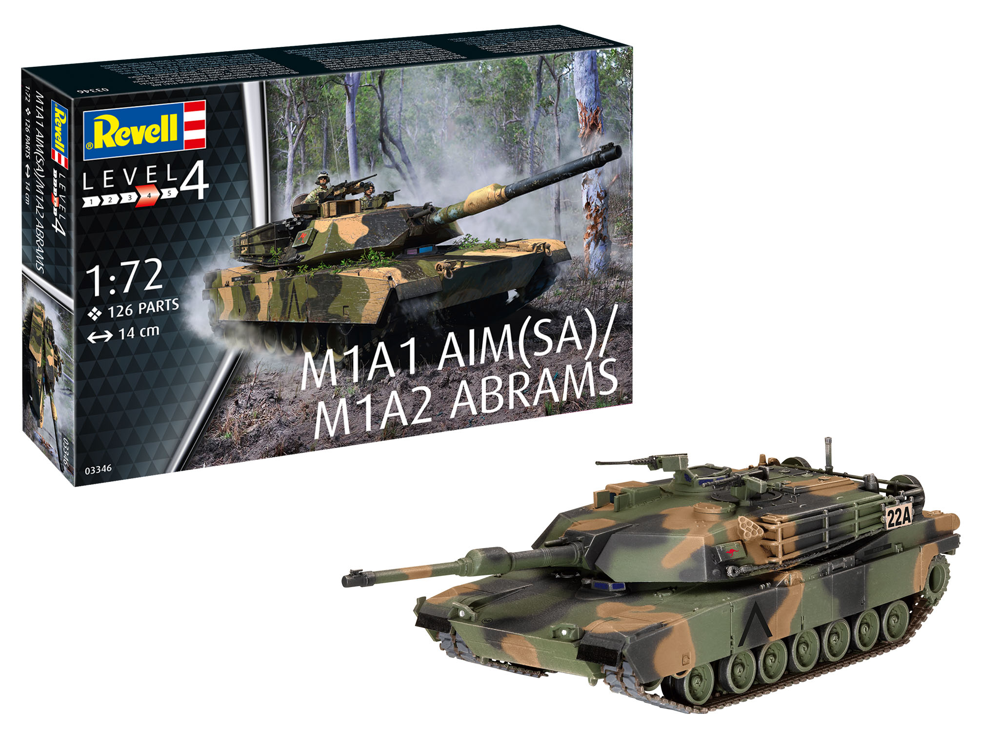 M1A2 Abrams - 1:72