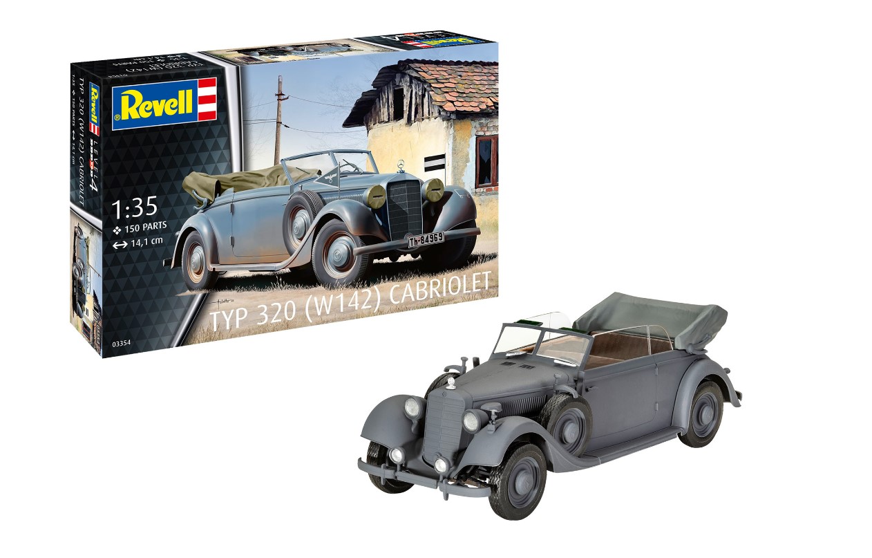 Typ 320 (W142) Cabriolet - 1:35